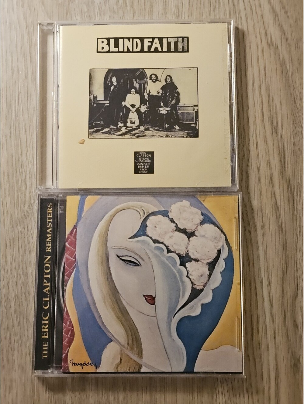 Eric Clapton 2 CD Lot:  Derek & Dominos Layla Remastered + Blind Faith